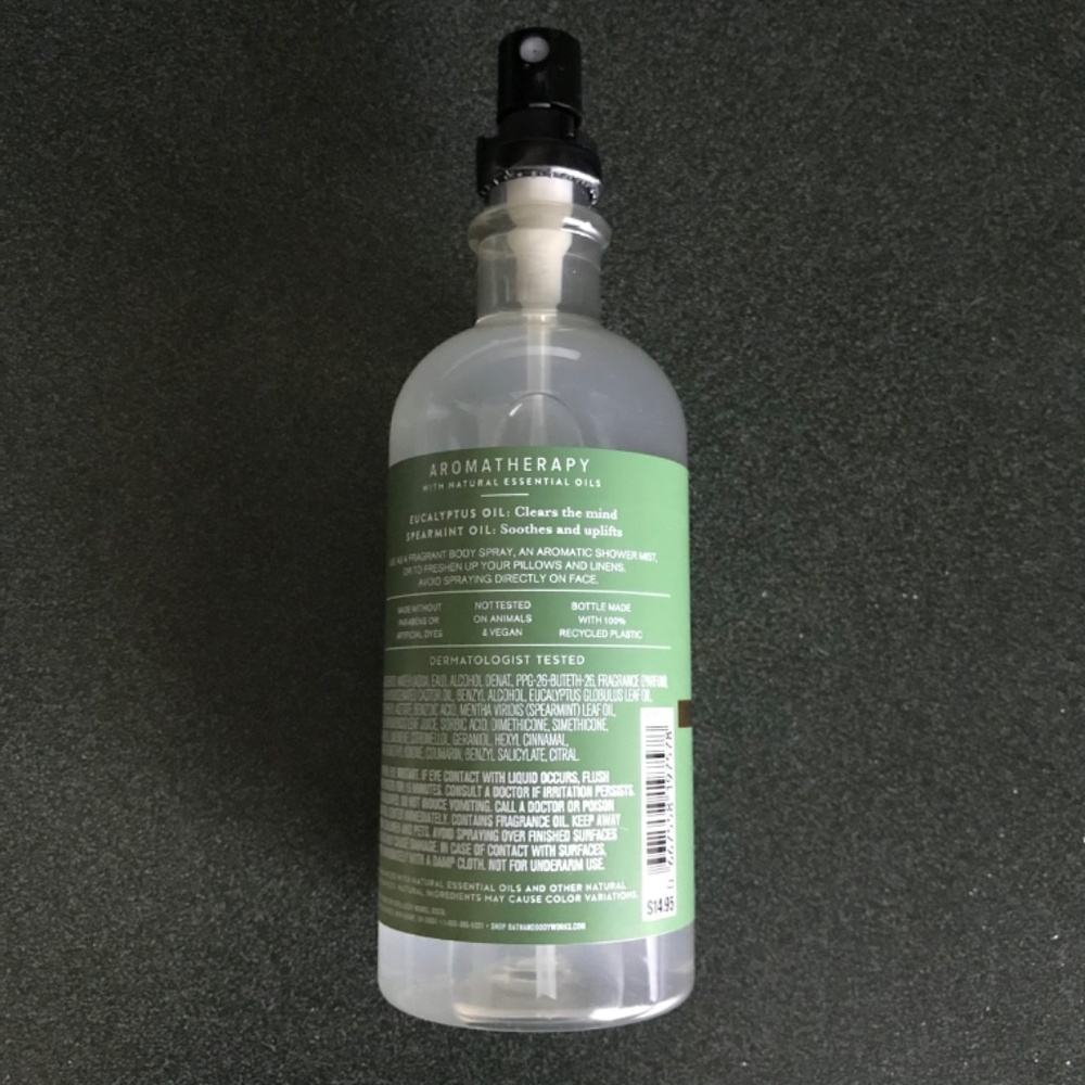 Bath & Body Works Aromatherapy Natural Essential Oils Eucalyptus + Spearmint - Picture 4 of 16
